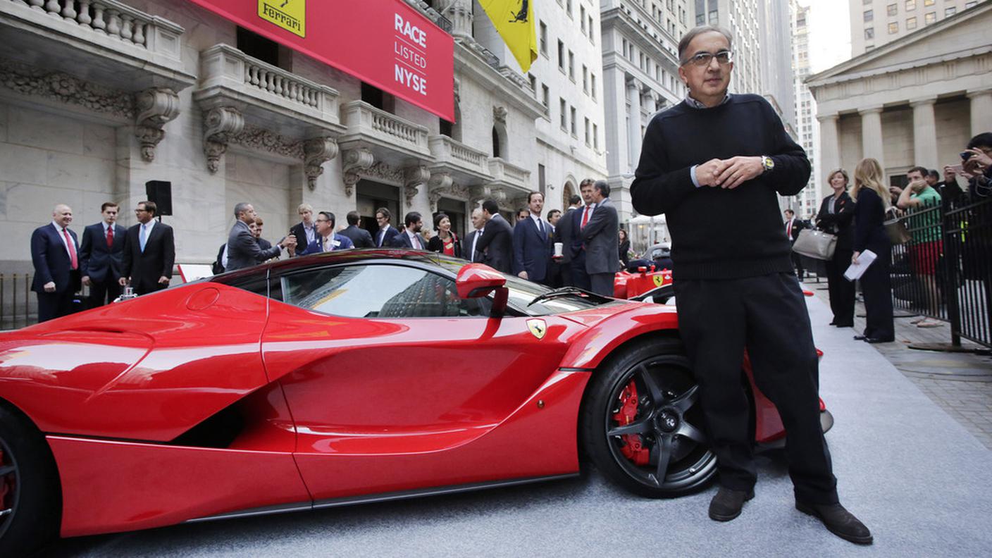 Marchionne al New York Stock Exchange