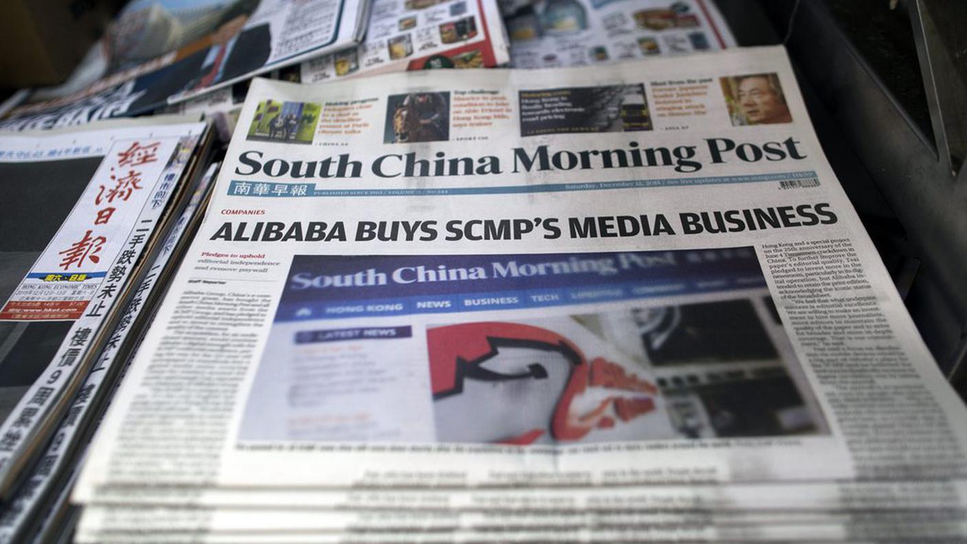 Il giornale annuncia il proprio acquisto
