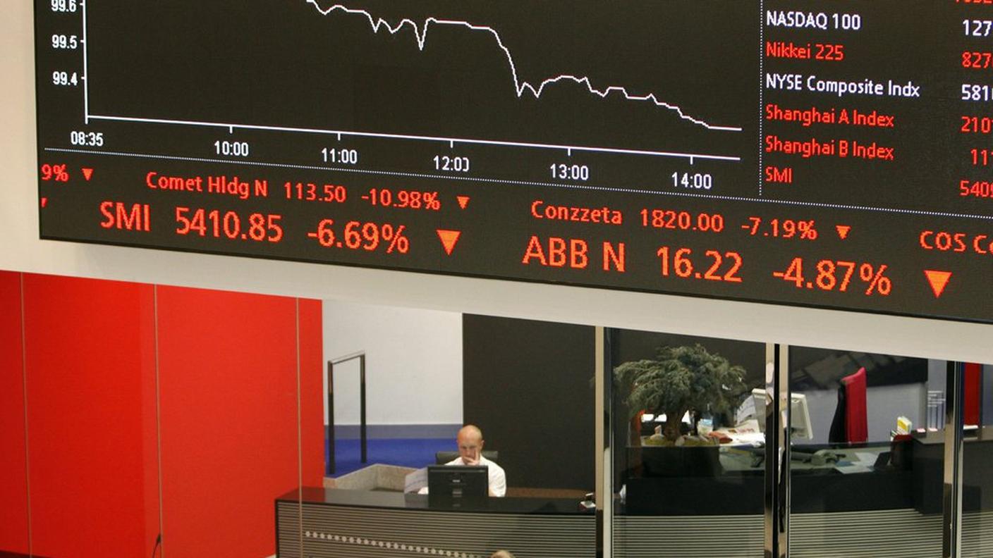 Indici in discesa ovunque, Zurigo compresa