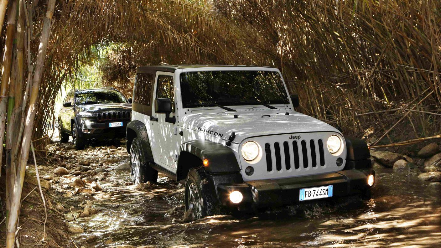La Wrangler Rubicon è una vera Jeep, a suo agio ovunque