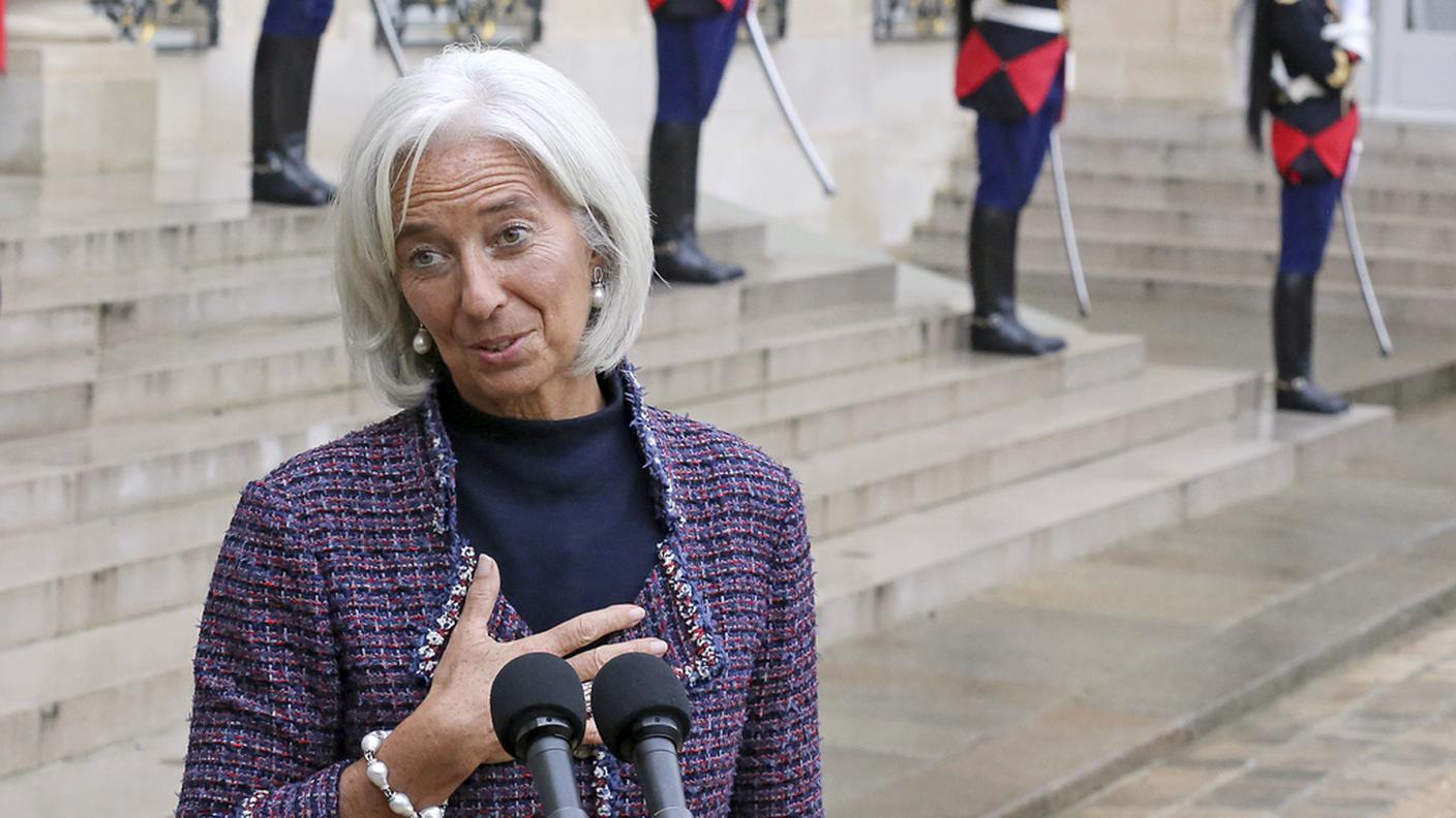 Lagarde si ricandida alla direzione FMI
