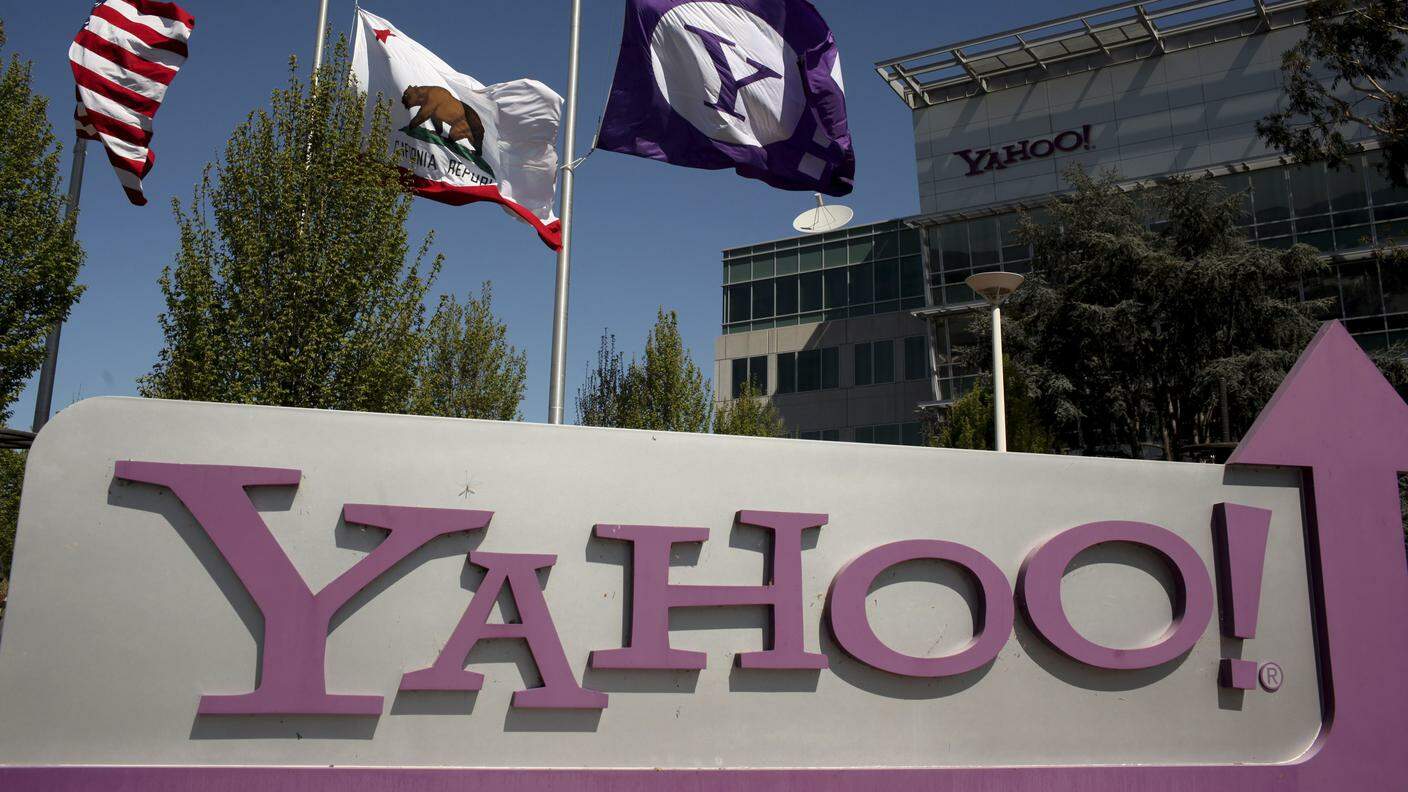 La sede centrale di Yahoo situata a Sunnyvale, in California