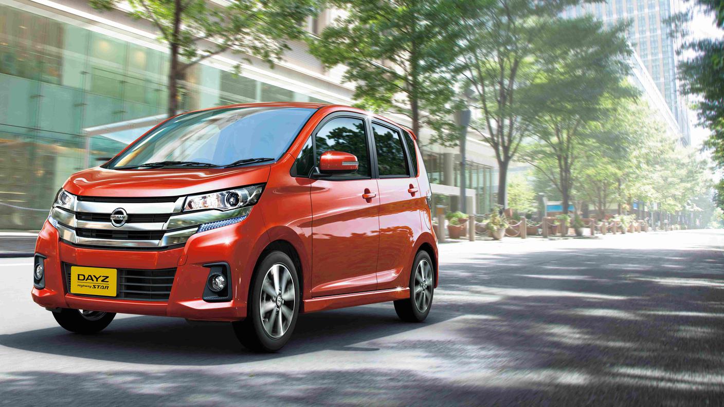 La piccola Dayz è prodotta da Mitsubishi per conto di Nissan
