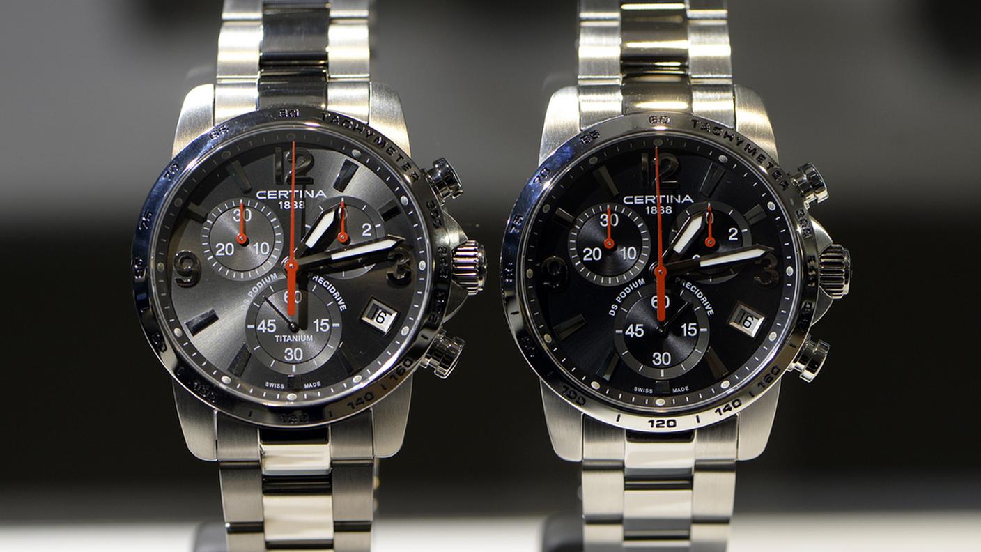 Orologi, calo delle esportazioni in aprile
