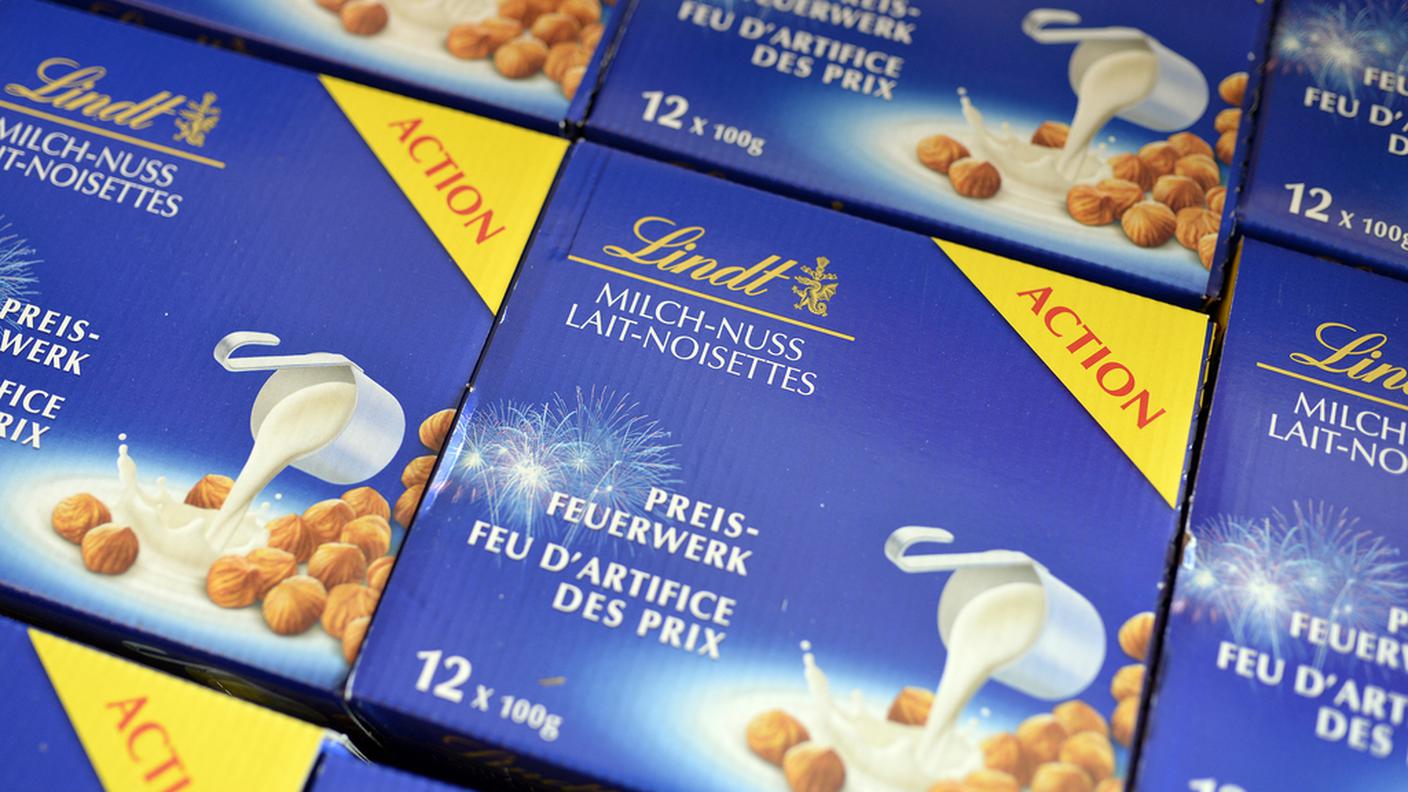 Lindt all'attacco del mercato delle barre di cioccolato