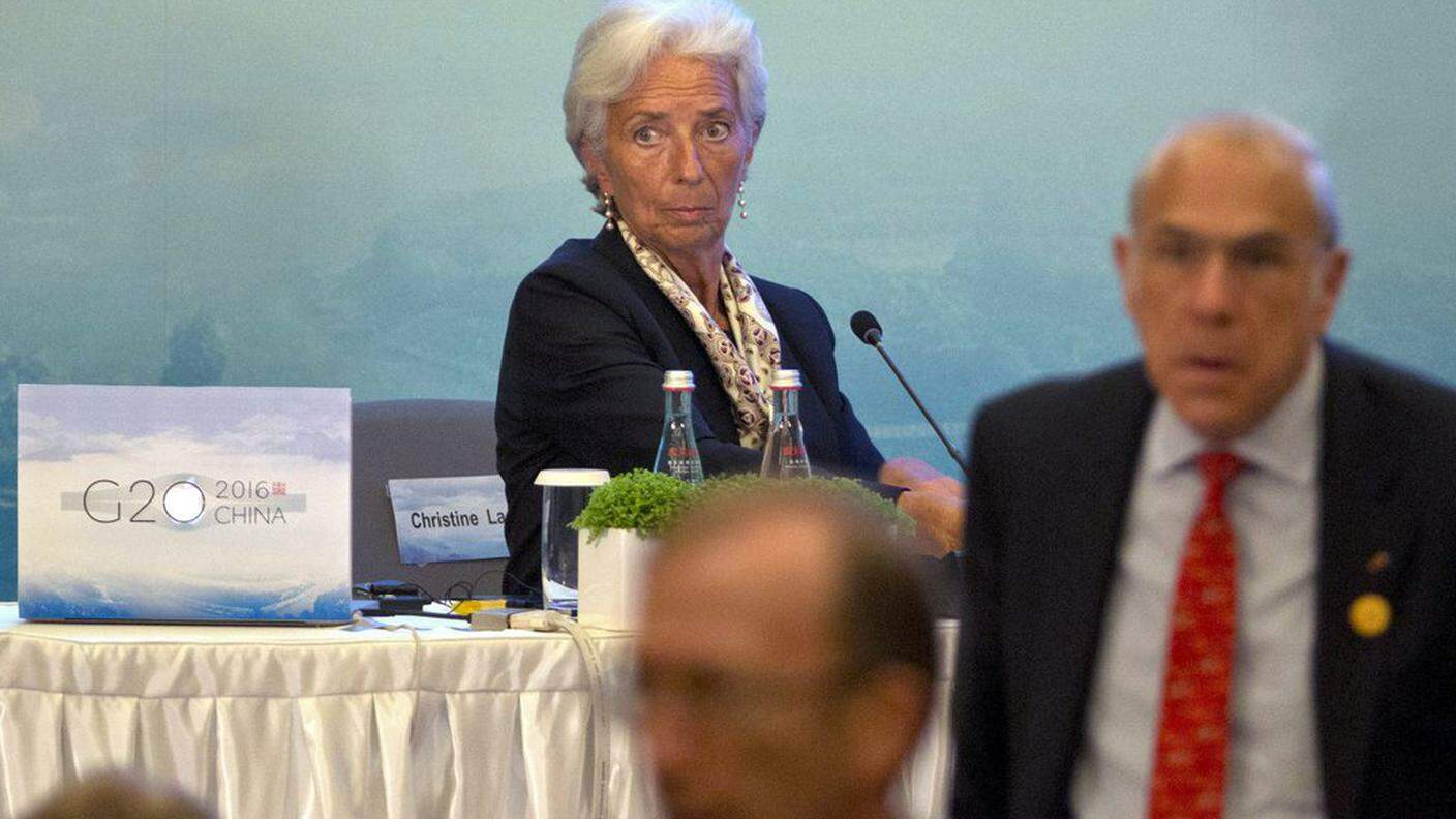 L'FMI diretto da Christine Lagarde preoccupato per la crescita economica