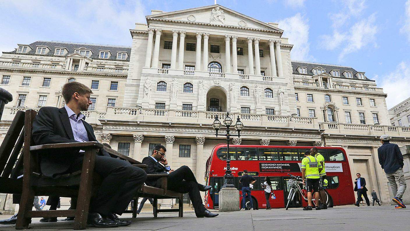 La sede della Bank of England a Londra