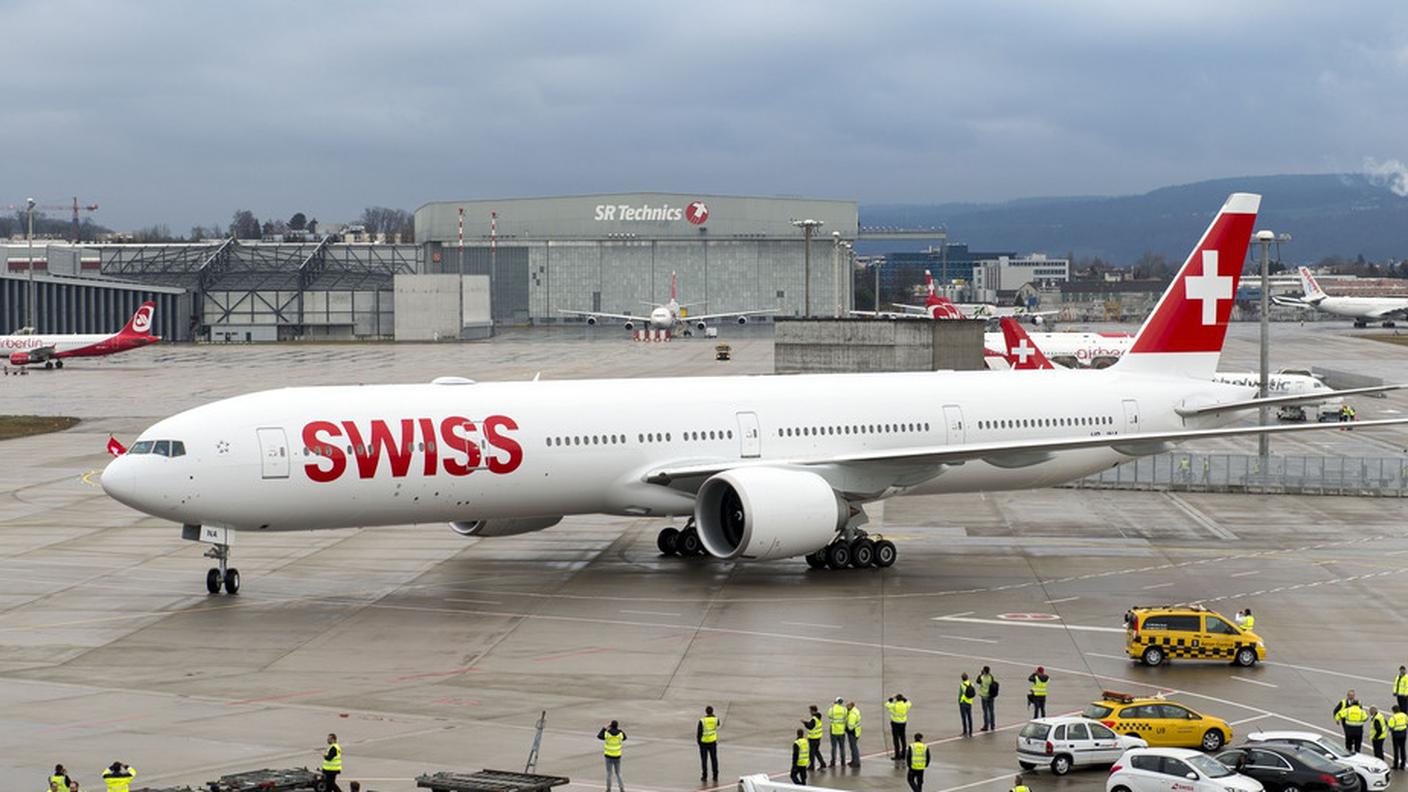 Il nuovo Boing Boeing 777-300ER di Swiss