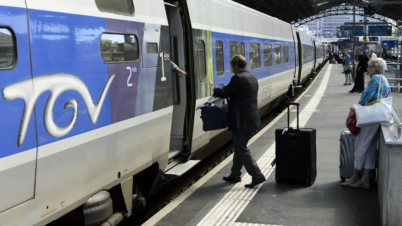 TGV Lyria, affari in leggera ripresa