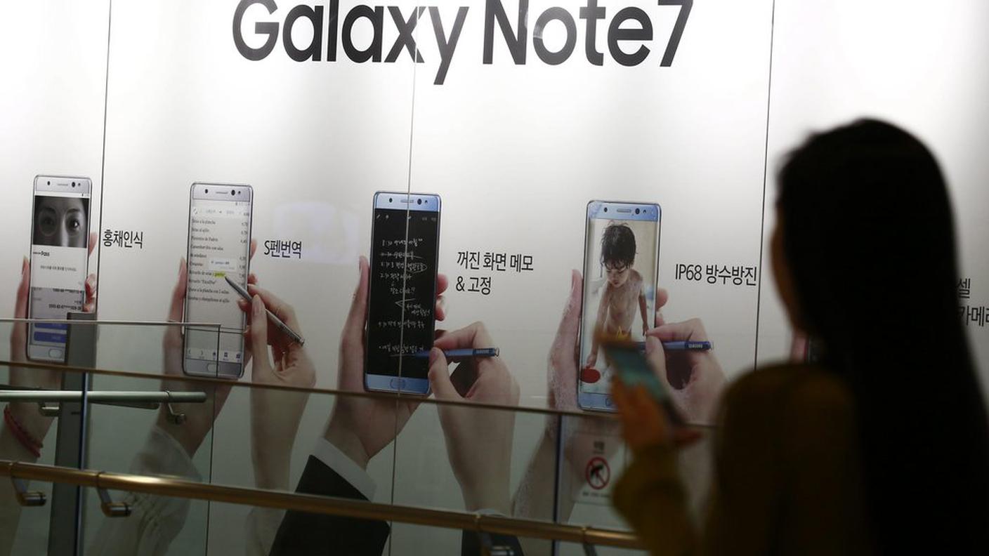 Sospesa la produzione dei Galaxy Note 7