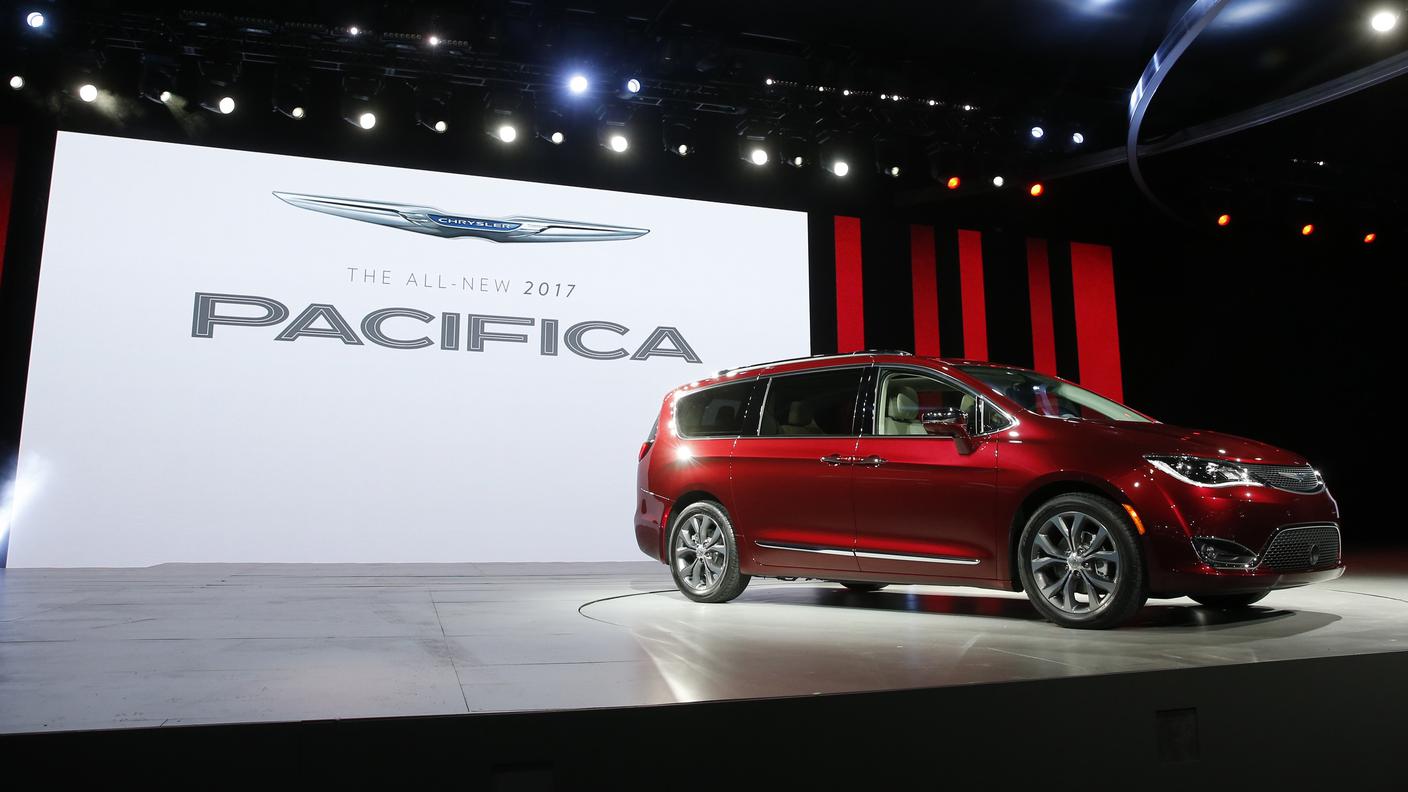 FCA produrrà veicoli elettrici e autonomi sulla base del minivan Pacifica