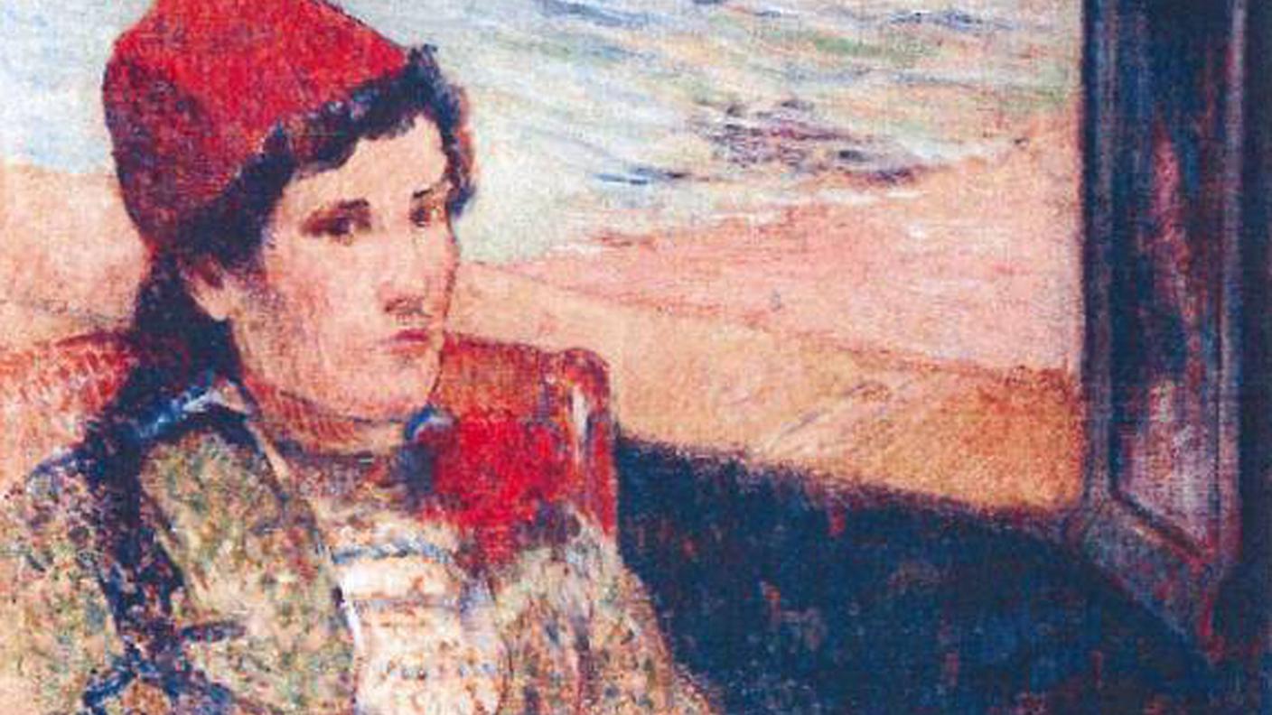 'Girl in Front of Open Window_Gauguin_furto Olanda_keystone155226135.JPG