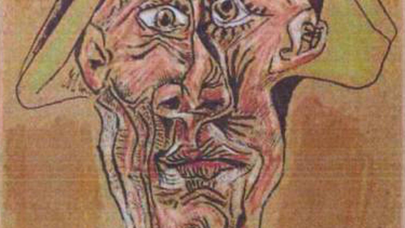 Harlequin Head_Picasso_furto Rotterdam_keystone178304190.JPG