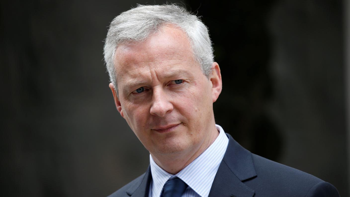 Il ministro dell'Economia francese, Bruno Le Maire