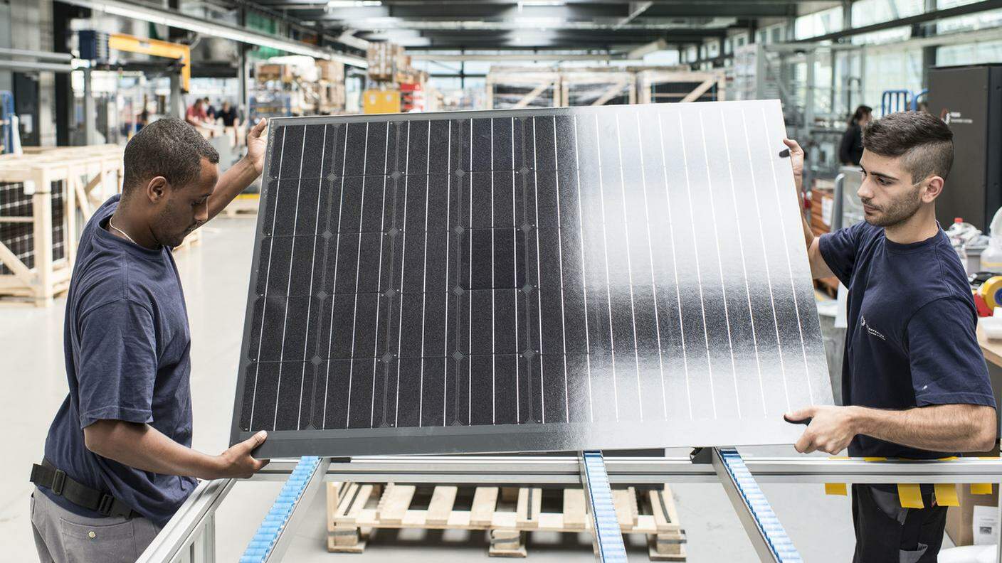 Una catena di produzione di pannelli solari sarà installata a Catania