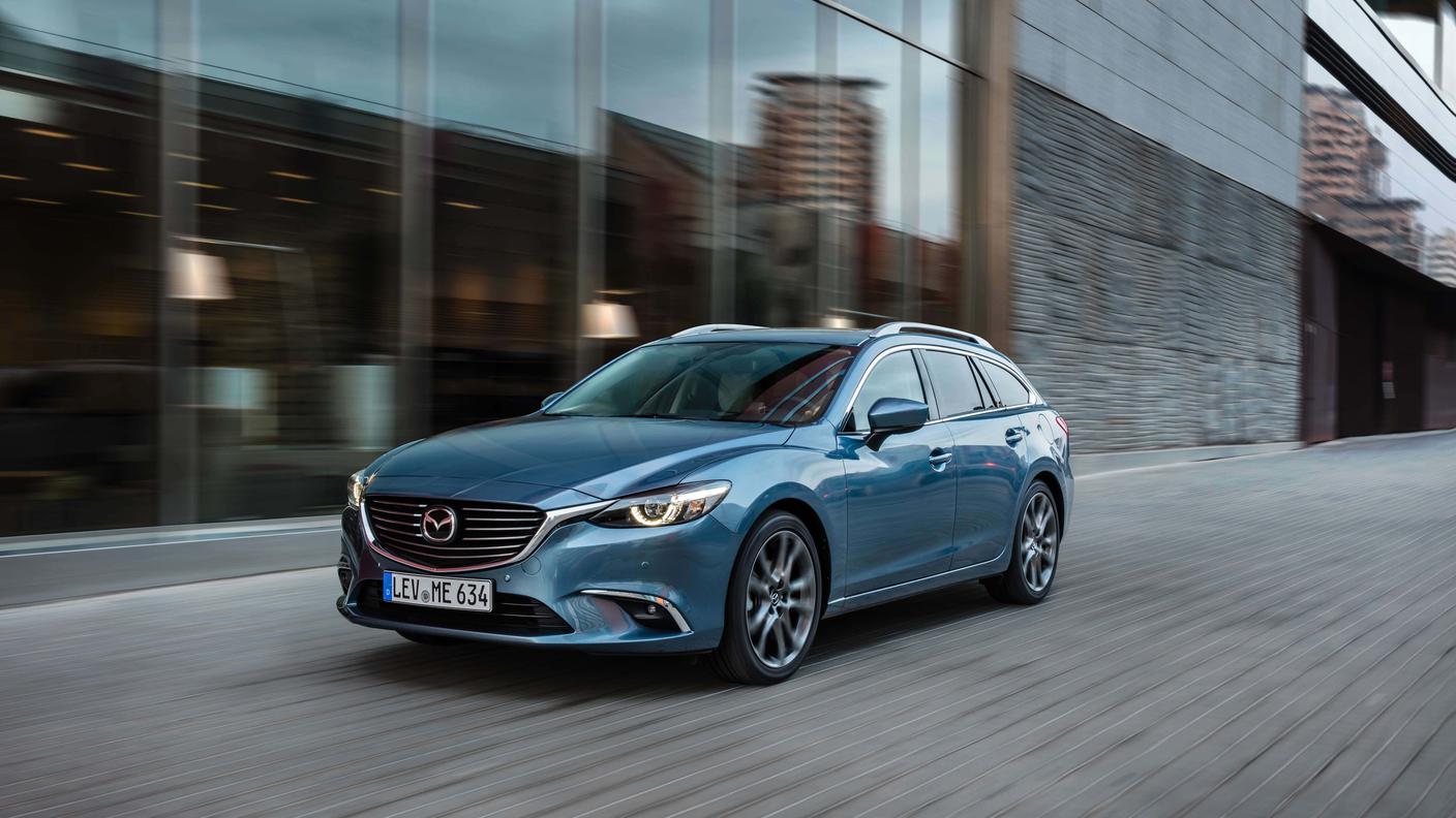 La Mazda continua l'espansione in Europa con auto accattivanti come la "6" station-wagon