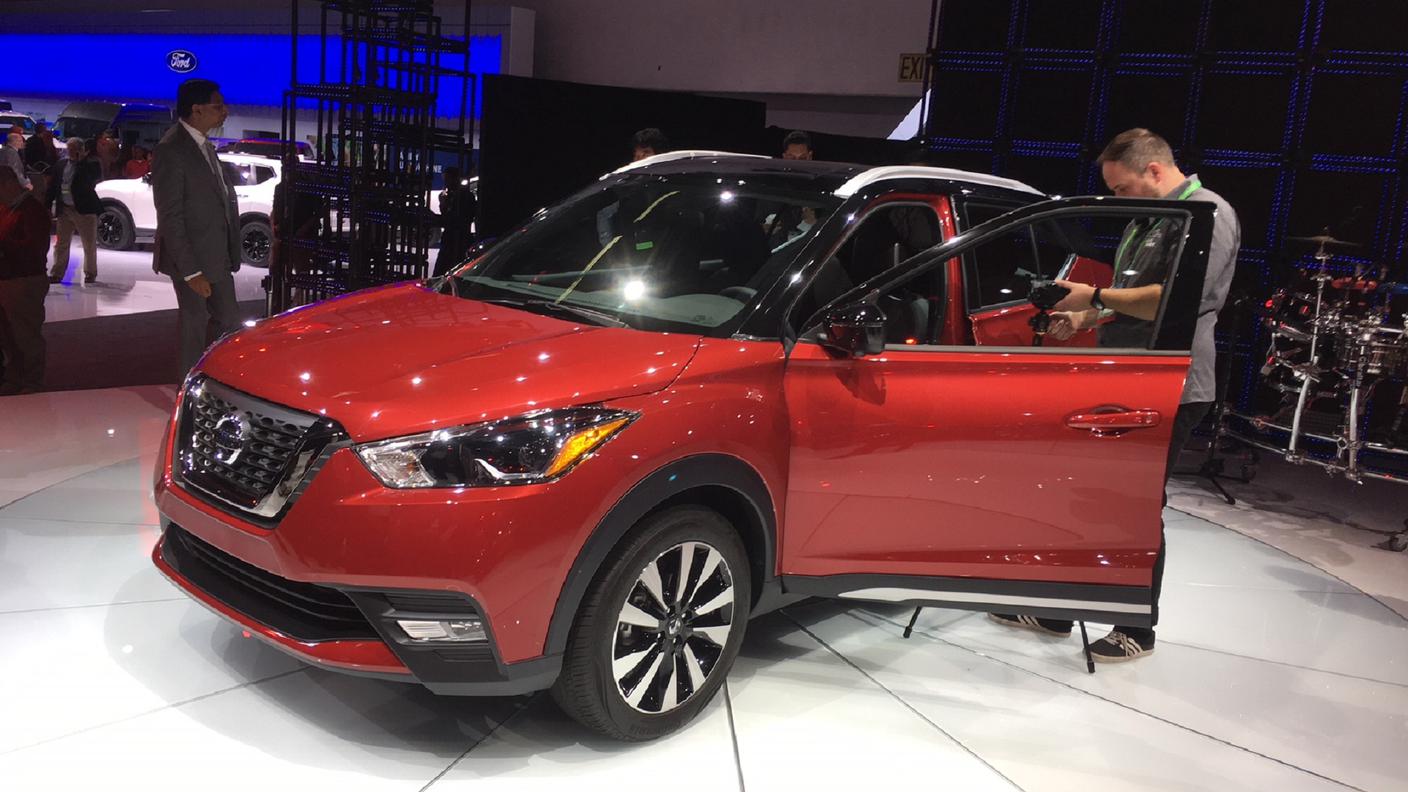 Il SUV compatto Nissan Kicks presentato al Salone di Los Angeles