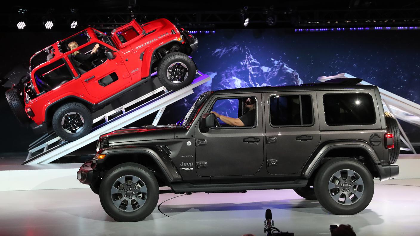 Le nuove Jeep Wrangler Sahara e Rubicon in mostra alla rassegna americana