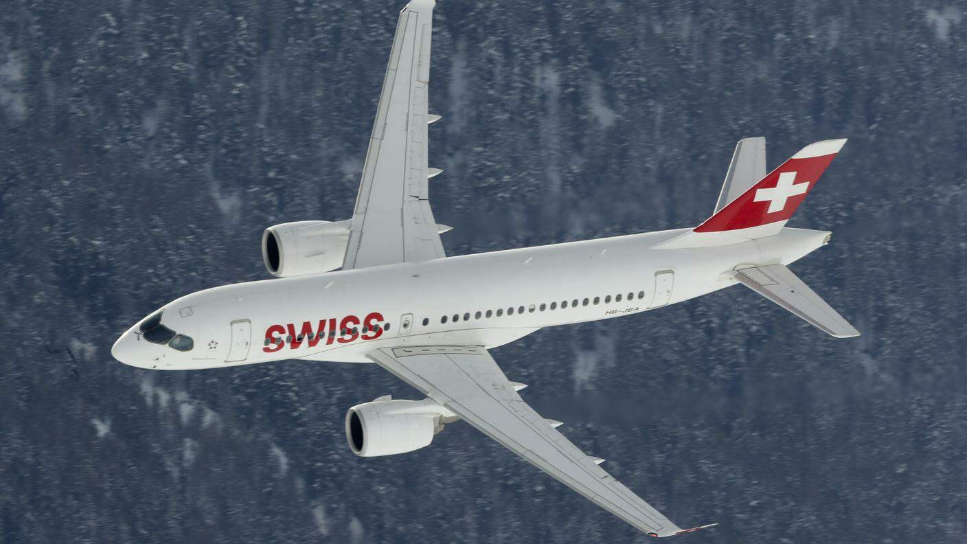 In progressione il numero di passeggeri trasportati da Swiss a novembre 2017