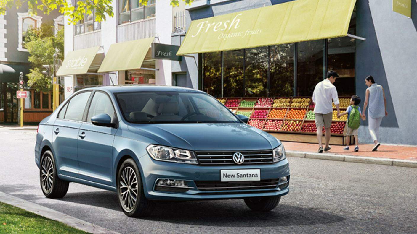 La Volkswagen Santana è molto apprezzata dall'utenza cinese