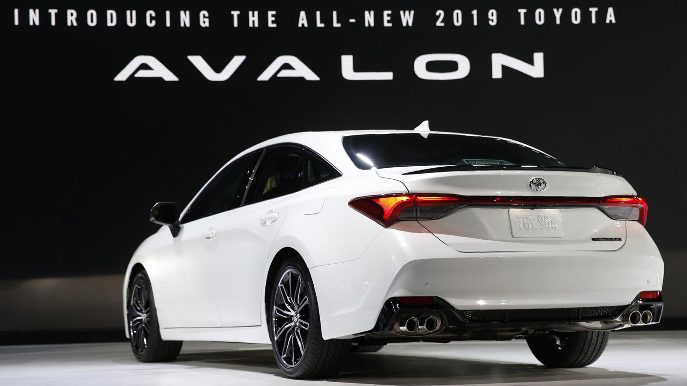 L'ultima serie della Avalon, dinamica berlina prodotta da Toyota