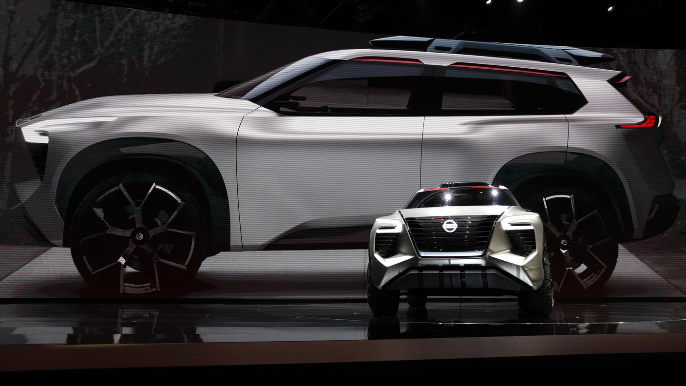L'aggressivo concept XMotion mostra il design futuro dei SUV della Nissan