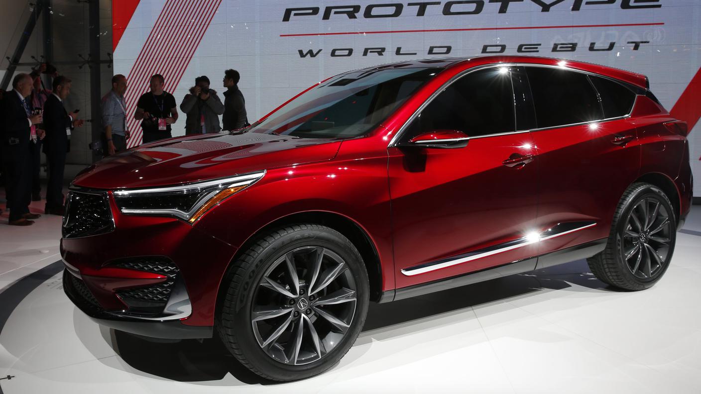 Il prototipo del SUV Acura RDX è al debutto assoluto al salone nordamericano