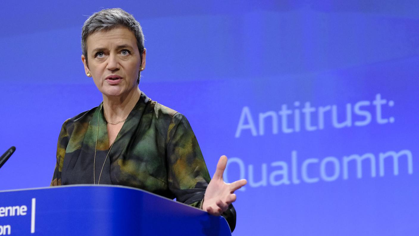 La commissaria alla concorrenza UE, Margrethe Vestager