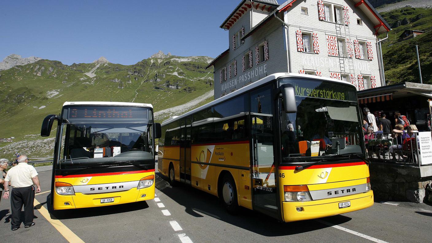 Valutate eccessive le sovvenzioni percepite dall'AutoPostale per i trasporti pubblici