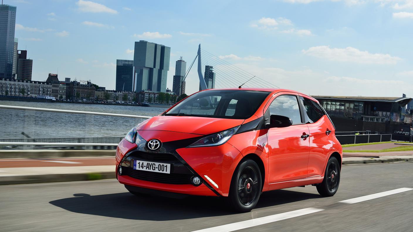 Gli ottimi risultati economici dovrebbero sostenere le vendite delle Toyota come Aygo