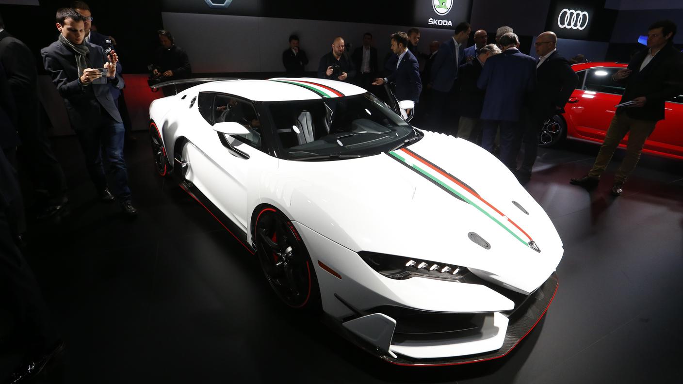L'Italdesign Zerouno presentata nel marzo 2017 al Salone dell'Auto di Ginevra