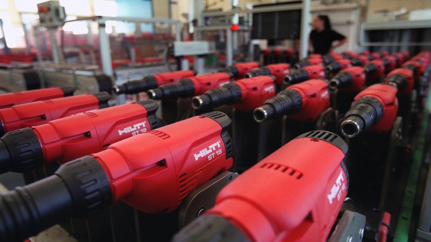 Annata positiva per i conti di Hilti