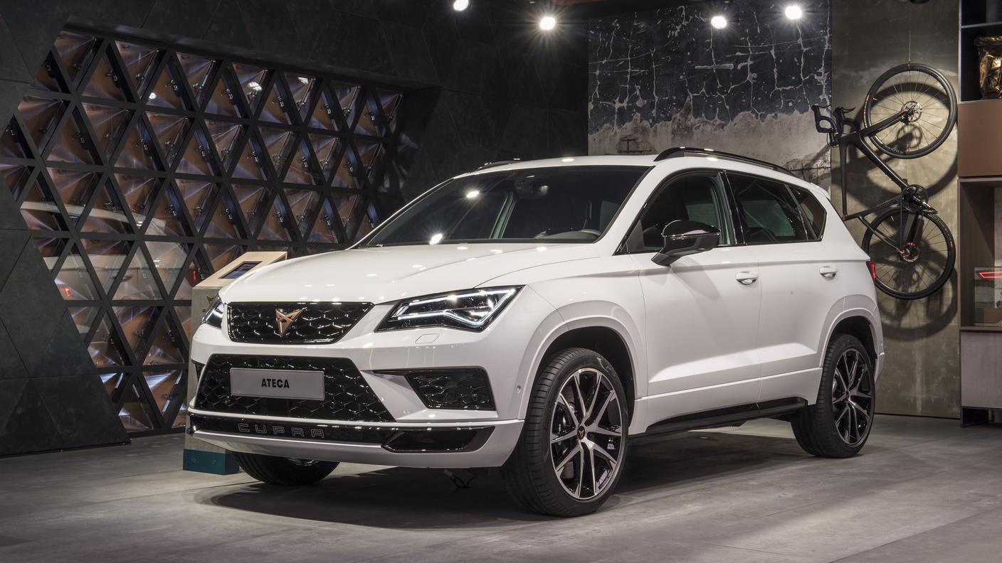 La Cupra Ateca presentata nelle scorse settimane al Salone dell'automobile di Ginevra
