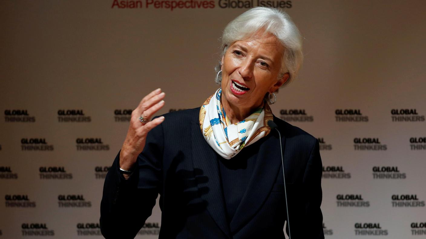Christine Lagarde invita i Governi a sfruttare il momento congiunturale positivo