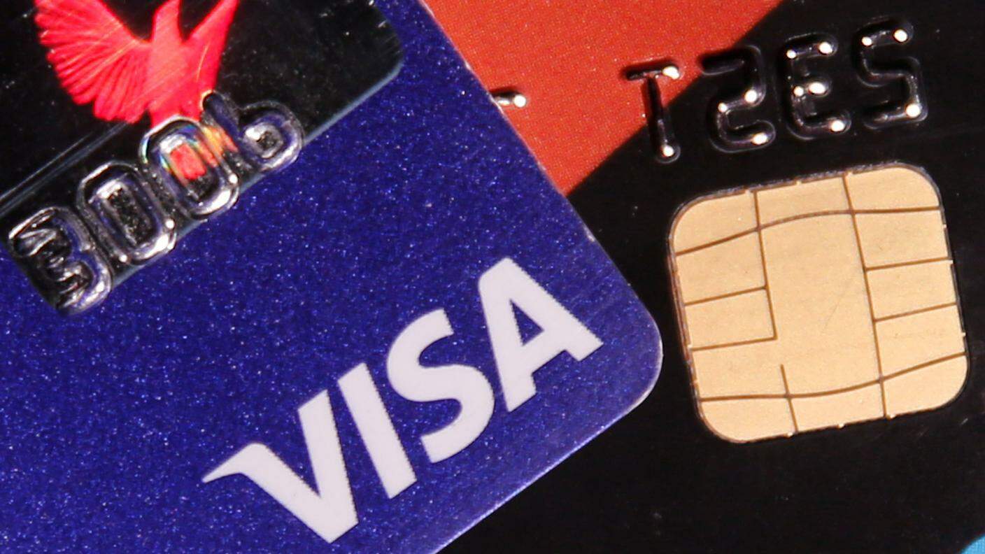 Numerosi clienti europei hanno visto la loro carta Visa fuori uso per ore