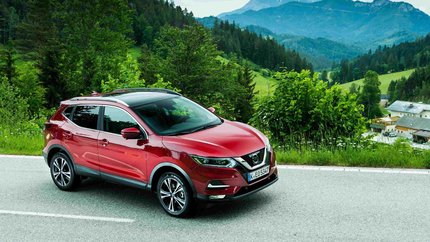 Tra i SUV più venduti in Europa figura sempre il Nissan Qashqai
