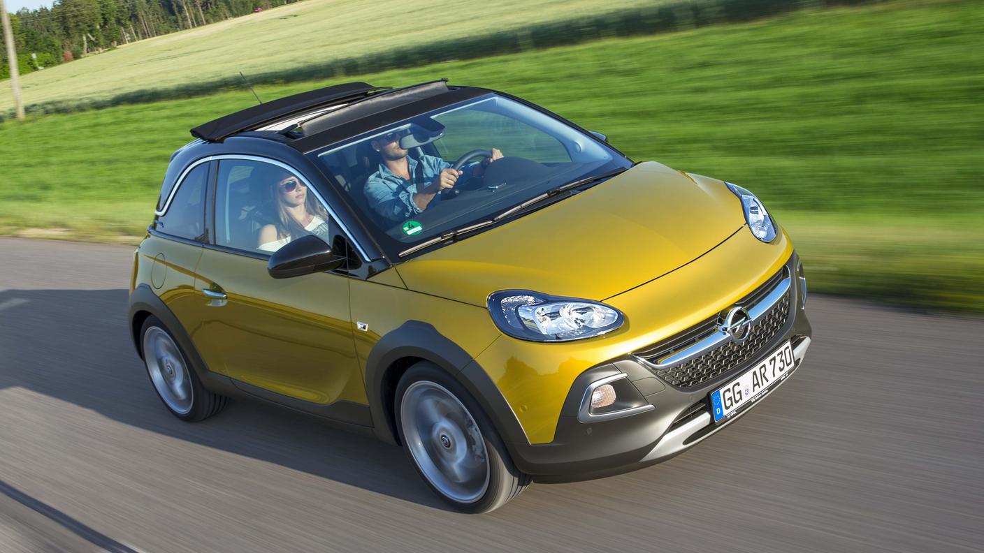 Modelli come l'Adam Rocks hanno permesso alla Opel di tornare alle cifre nere