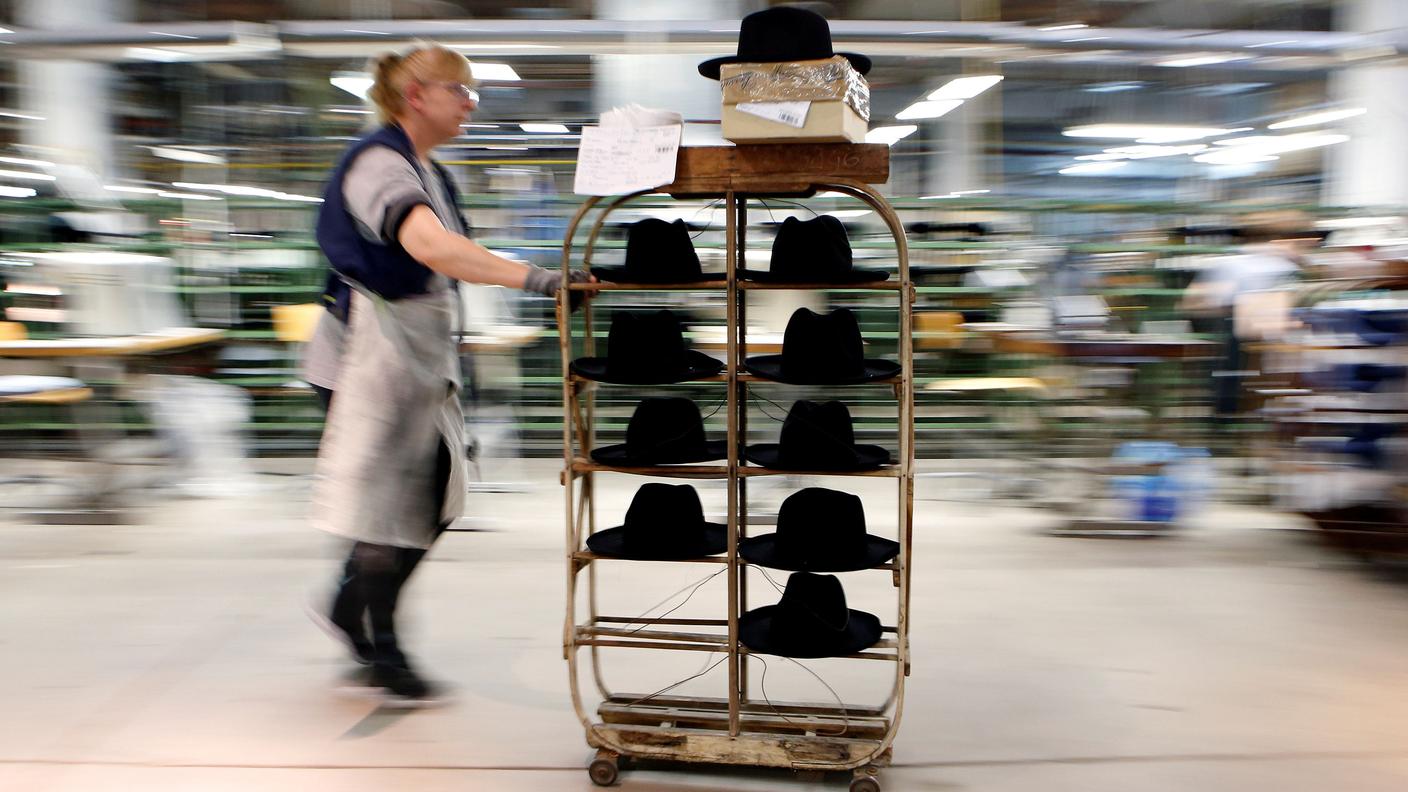 I celebri cappelli Borsalino sembra abbiano un futuro più limpido davanti a loro