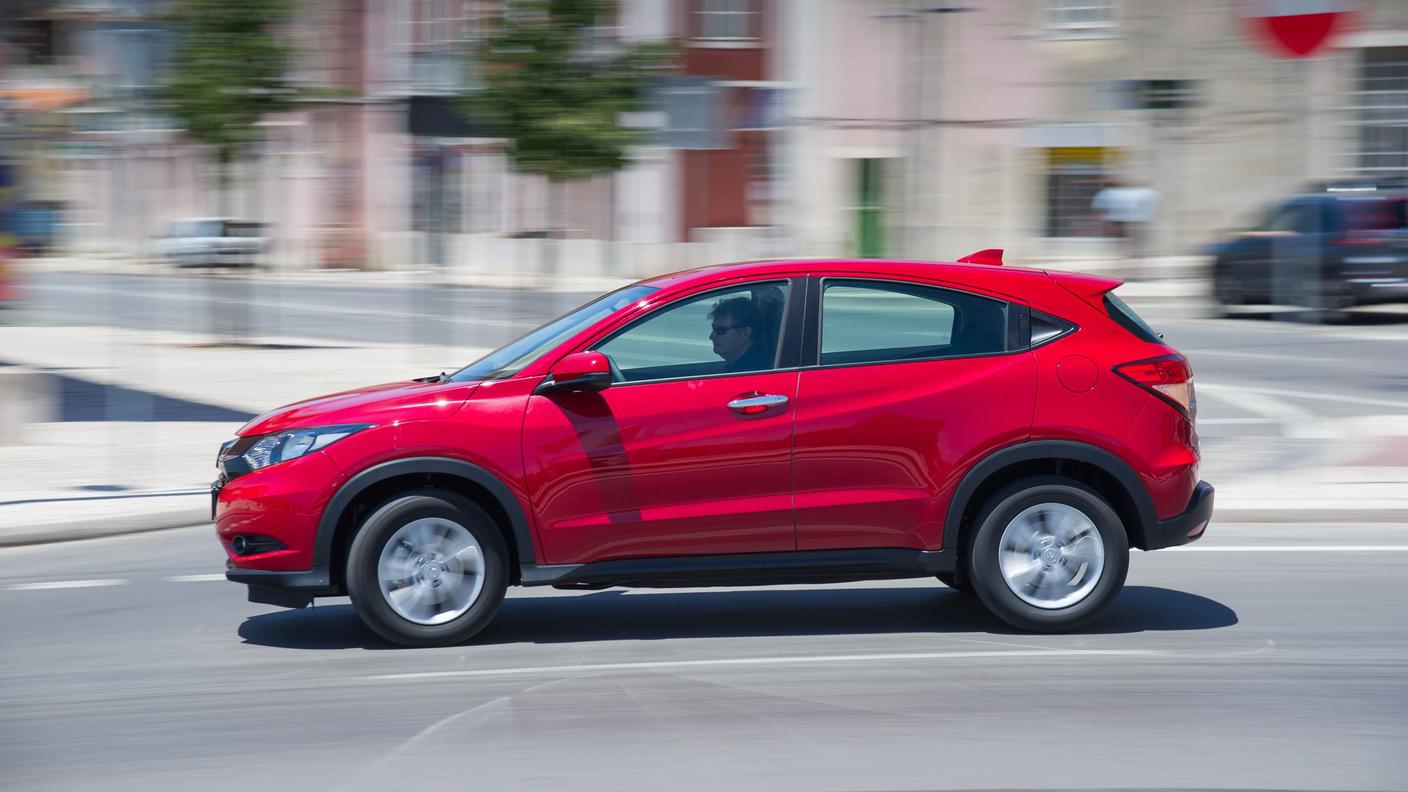 Sono in recupero sul mercato europeo le auto a benzina quali l'Honda HR-V