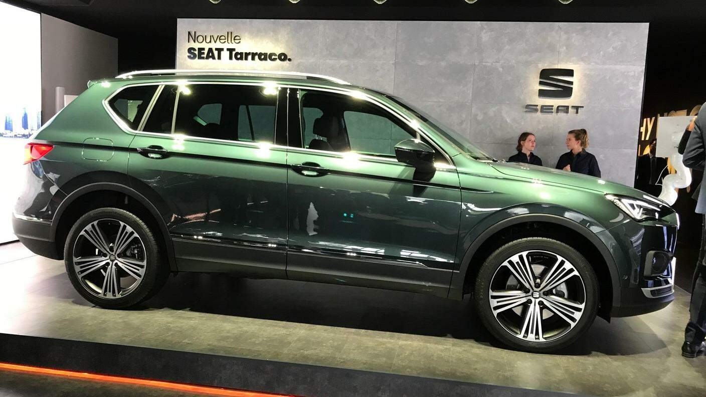 Il SUV Tarraco è l'opera nuova di Seat lanciata al Salone di Parigi