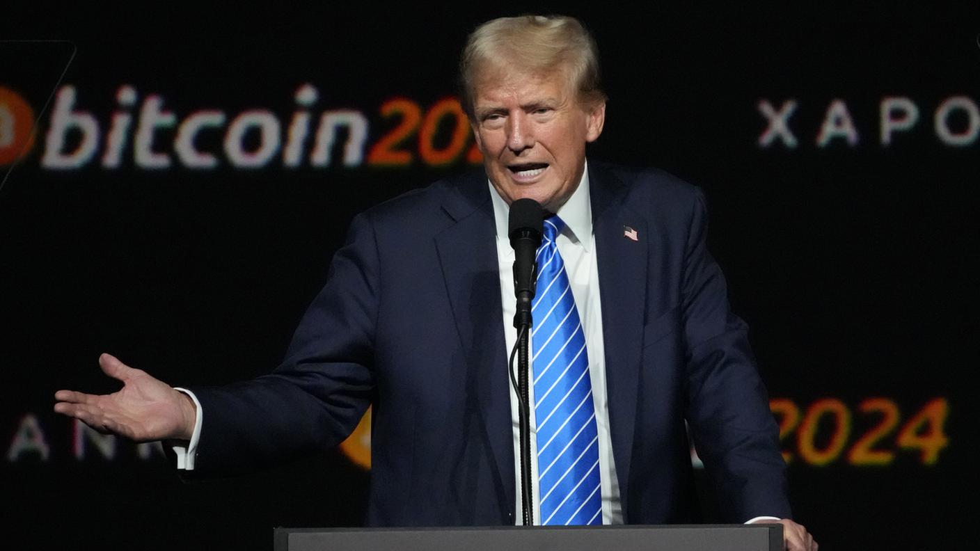 Donald Trump è un fervente sostenitore delle criptovalute