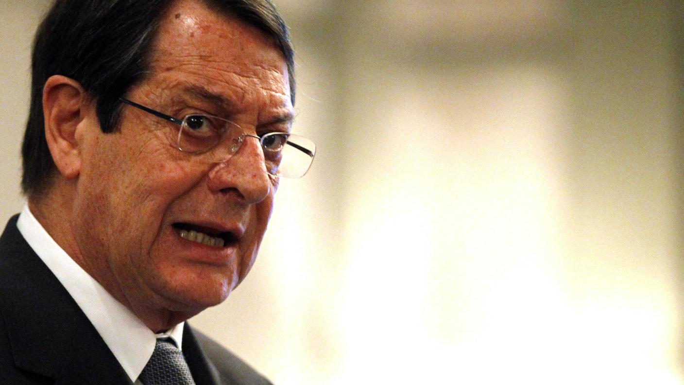 ad anastasiades cipro 29 marzo 2013 RTXY1LW.jpg
