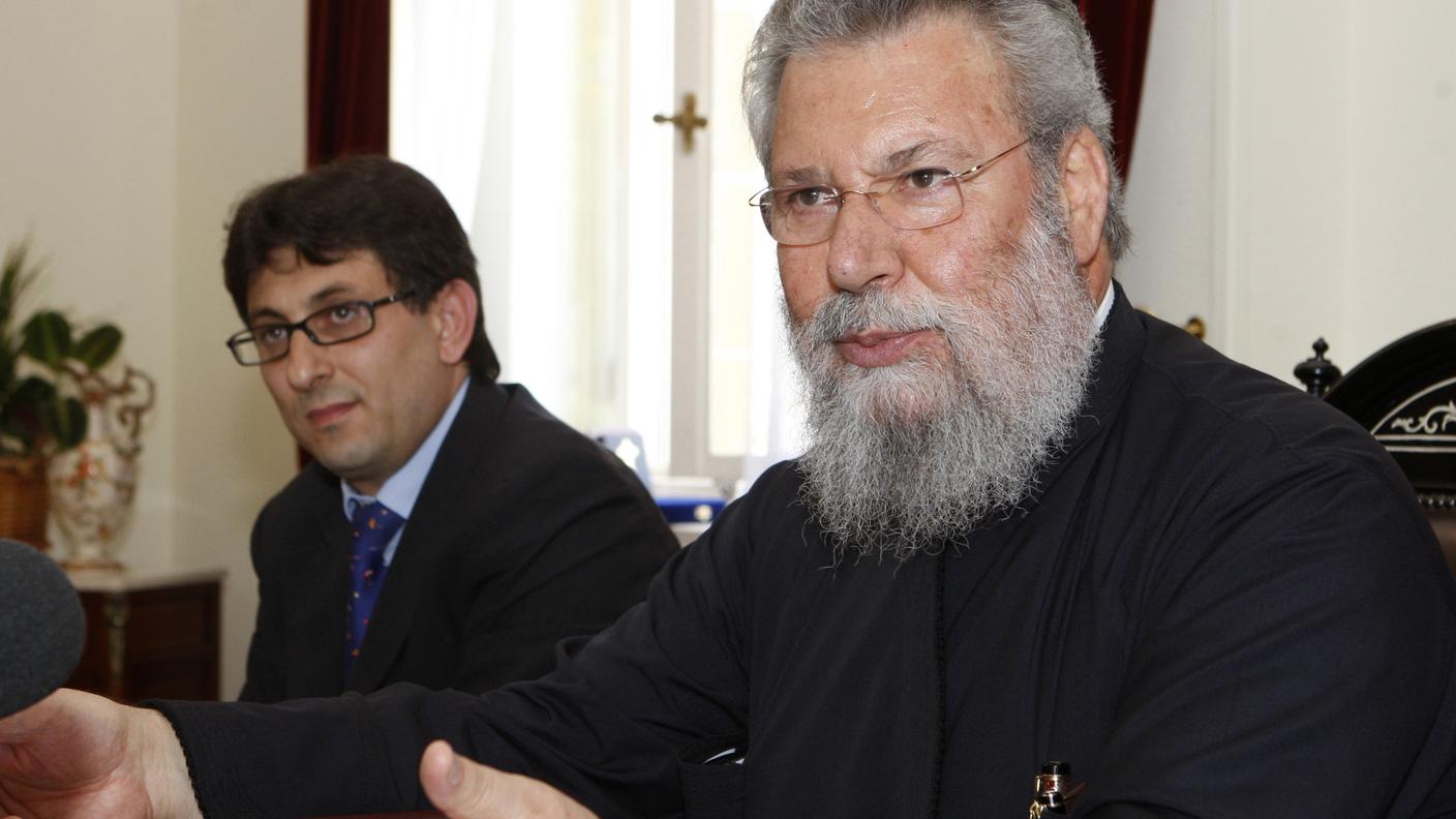 chrisostomos arcivescovo cipro re.jpg