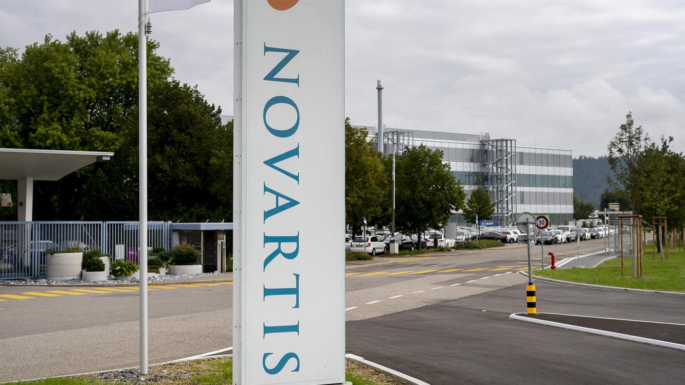 L'impianto Novartis di Stein in una foto del 2018