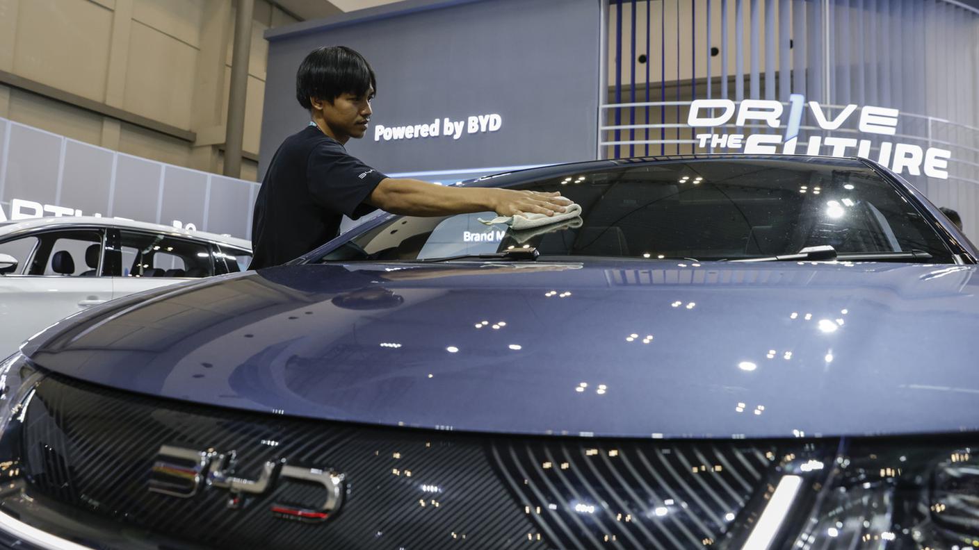 Le vendite di modelli a trazione elettrica del colosso cinese BYD sono in costante ascesa nel mondo