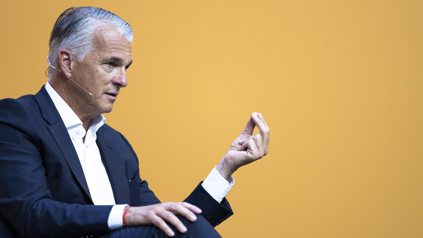 Sergio Ermotti, 65 anni, è tornato al timone di UBS nell'aprile 2023