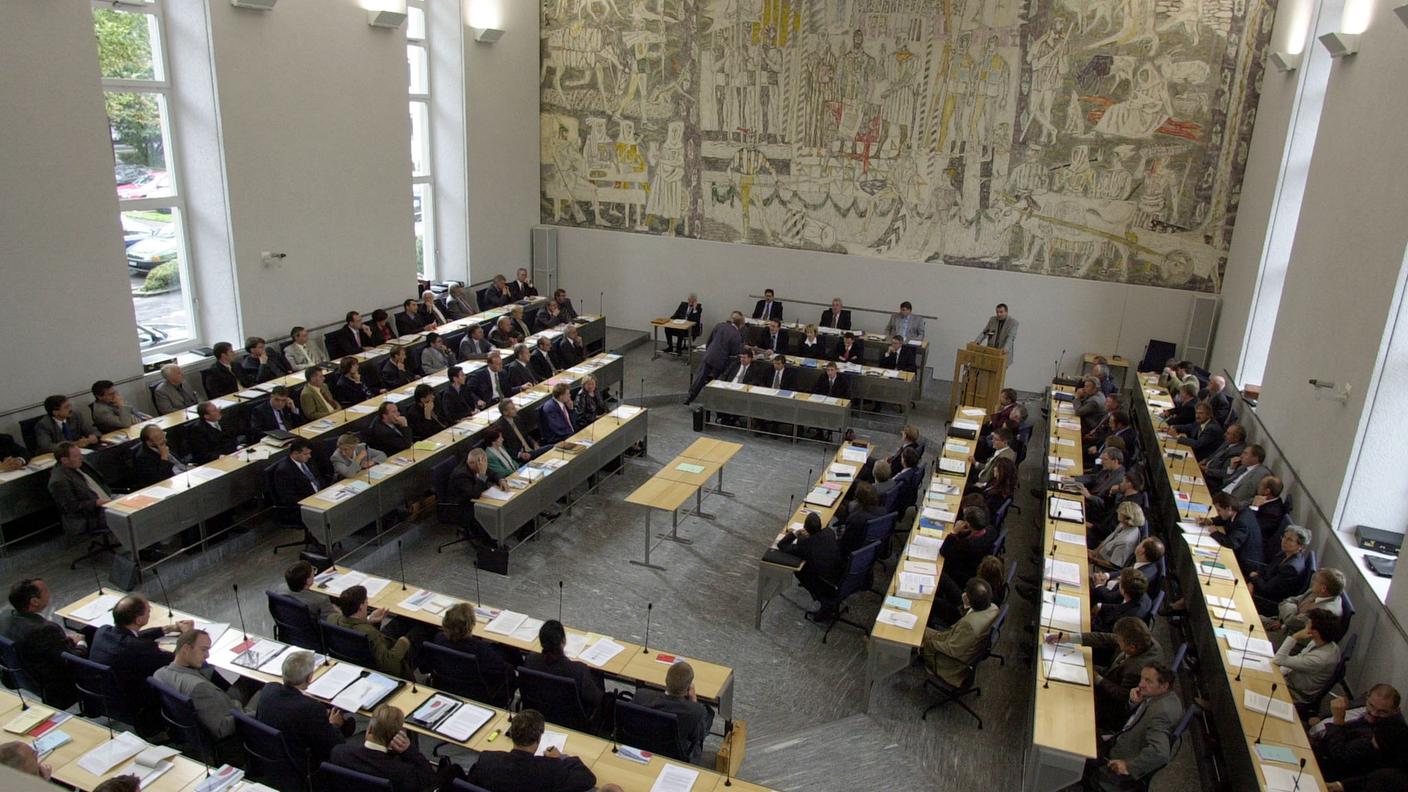 La sessione del Gran Consiglio retico