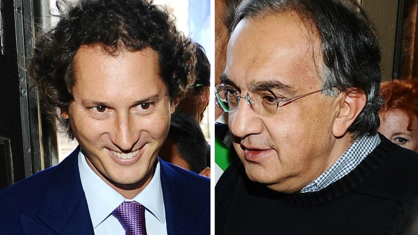 John Elkann e Sergio Marchionne