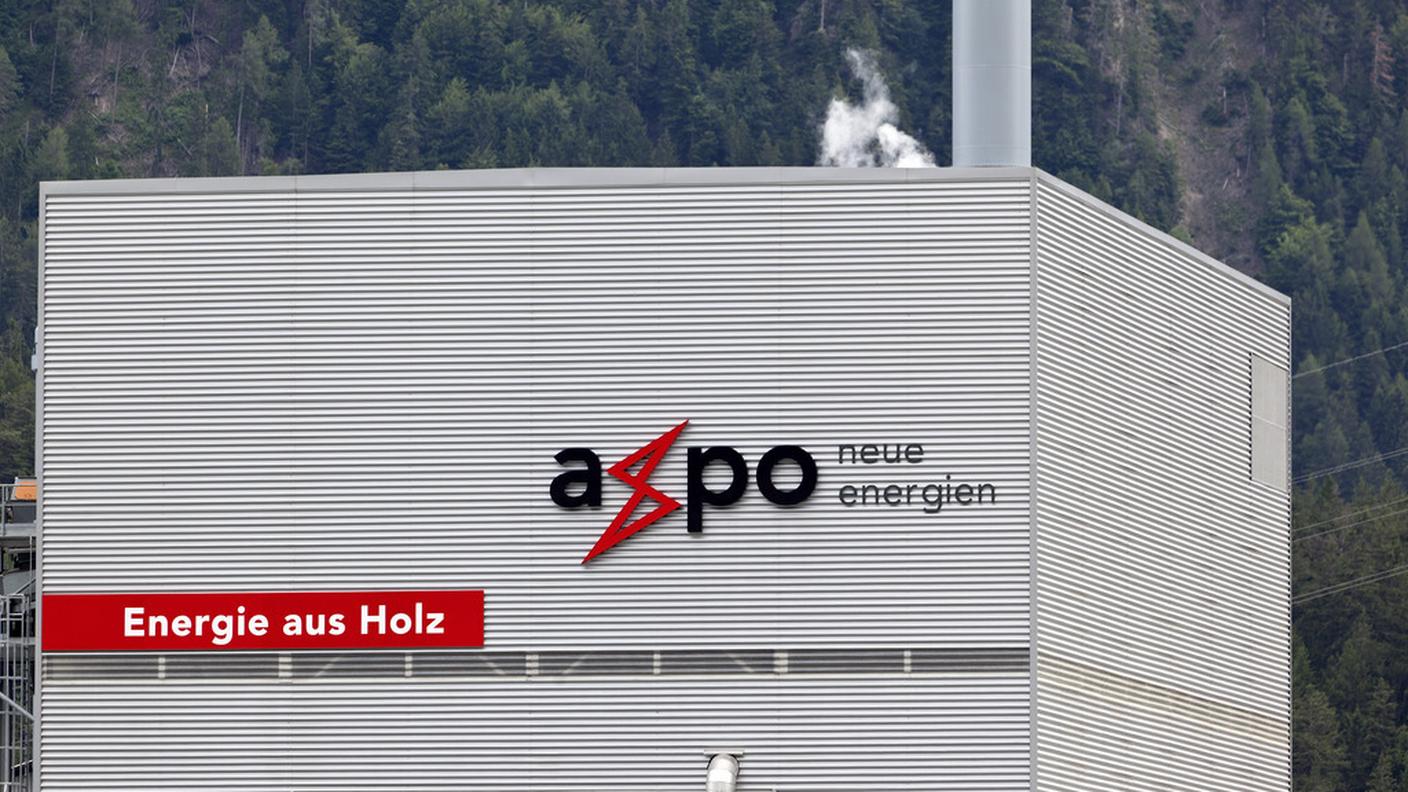 Una centrale energetica di Axpo in Svizzera