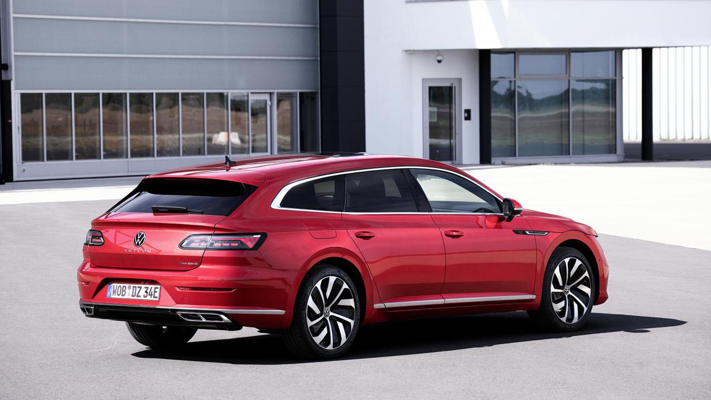 Tra le vetture che hanno contribuito ai risultati di VW c'è pure l'Arteon Shooting Brake